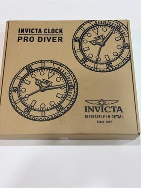 Invicta Pro Diver 12” Wall Art Clock